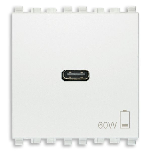 C-USB supply unit 60W PD white image 1