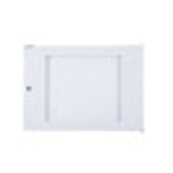 Metal door perforated for wallmounting S-RACK  9U, W=600 image 2