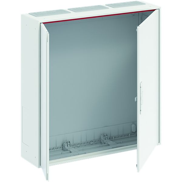 A35 ComfortLine A Wall-mounting cabinet, Surface mounted/recessed mounted/partially recessed mounted, 180 SU, Isolated (Class II), IP44, Field Width: 3, Rows: 5, 800 mm x 800 mm x 215 mm image 1