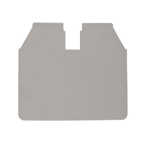 End plate for screw terminal AVK 16 RD grey image 1