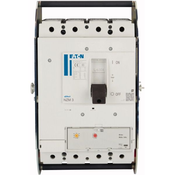 NZM3 PXR10 circuit breaker, 630A, 4p, withdrawable unit image 3