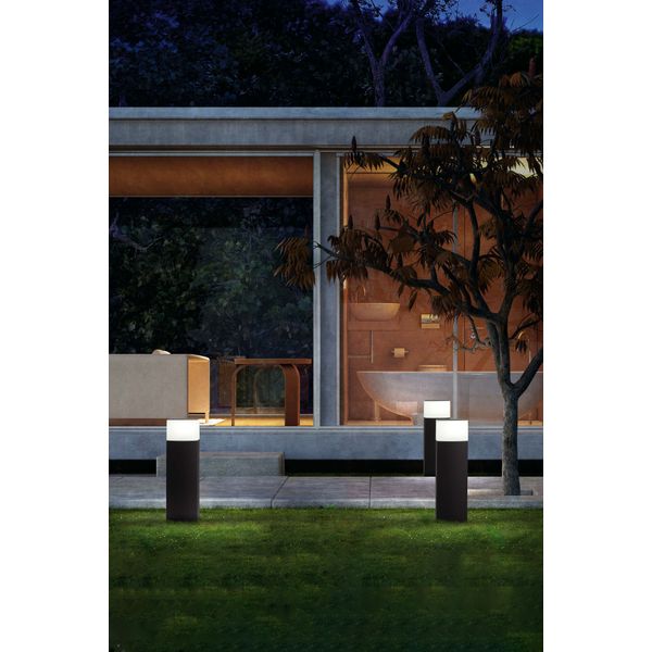 DATNA DARK GREY BEACON 1 X E27 20W H60 CM image 2