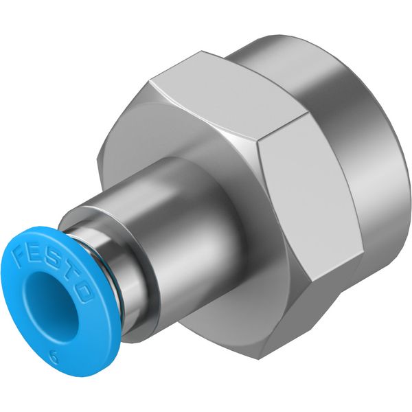 QSF-3/8-6-B Push-in fitting image 1