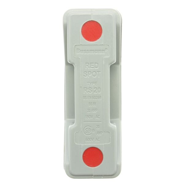 Fuse-holder, low voltage, 20 A, AC 690 V, BS88/A1, 1P, BS image 1