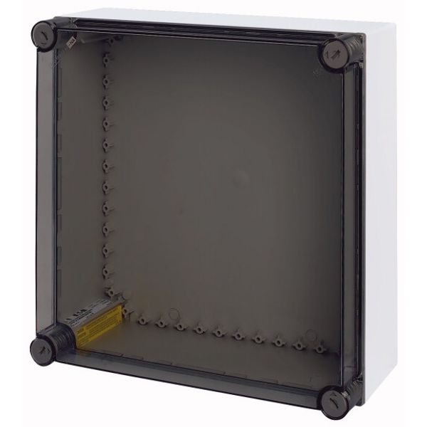 Insulated enclosure, smooth sides, HxWxD=375x375x175mm, NA type image 1