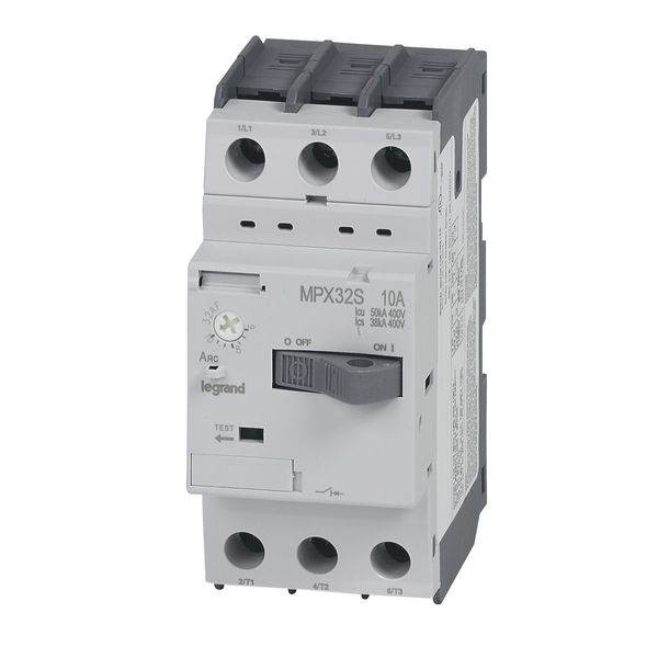 MPCB MPX³ 32S - thermal magnetic - motor protection - 3P - 10 A - 50 kA image 4