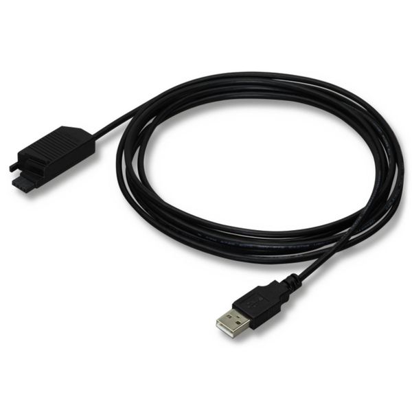 Configuration cable USB connector Length: 2.5 m black image 2