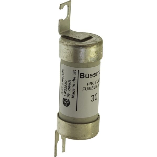 Fuse-link, low voltage, 30 A, AC 600 V, HRCI-MISC Type K, 24 x 86 mm, CSA image 4