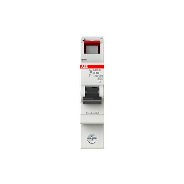 S201S-B10 Miniature Circuit Breaker - 1P - B - 10 A image 4