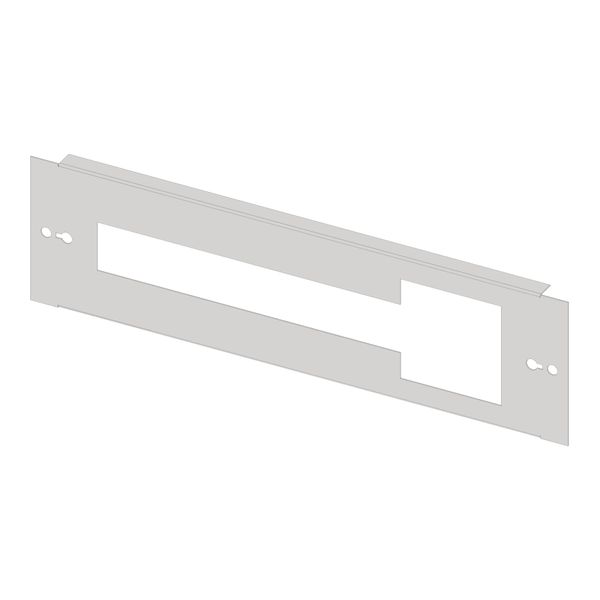 Slotted front plate 2G3 sheet steel, cutout for CEE and 16MW image 1