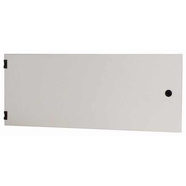 Section wide door, closed, HxW=325x800mm, IP55, grey image 1