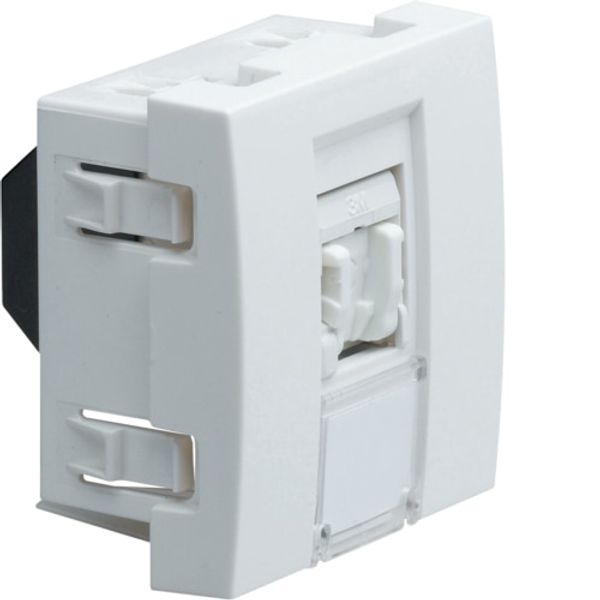 Priza date RJ45 categorie 5e STP, alb, 2M image 1