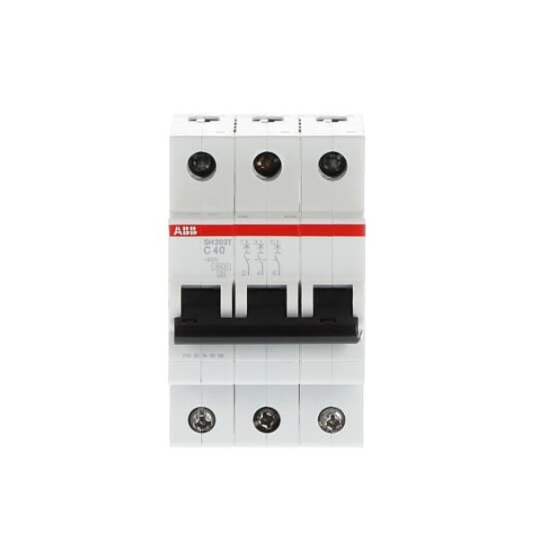 SH203T-C40 Miniature Circuit Breaker - 3P - C - 40 A image 2