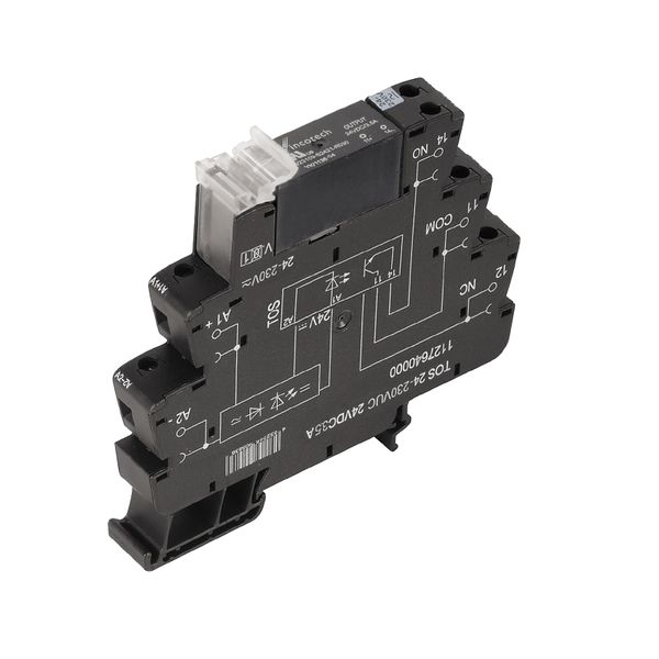 Solid-state relay, 24…230 V UC ±10 %, Rectifier 3...33 V DC, 3.5 A, Sc image 2