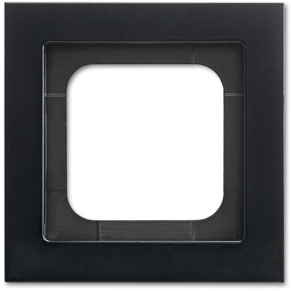 1721-275 Cover Frame Busch-axcent® black matt image 1
