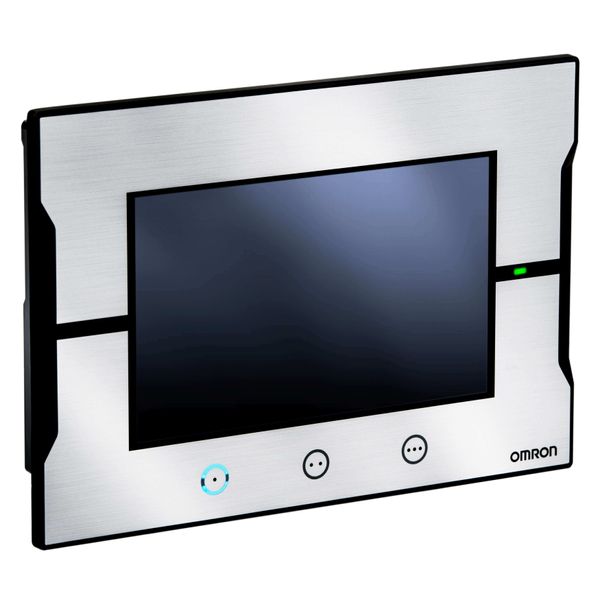 Touch screen HMI, 7 inch wide screen, TFT LCD, 24bit color, 800x480 re image 2