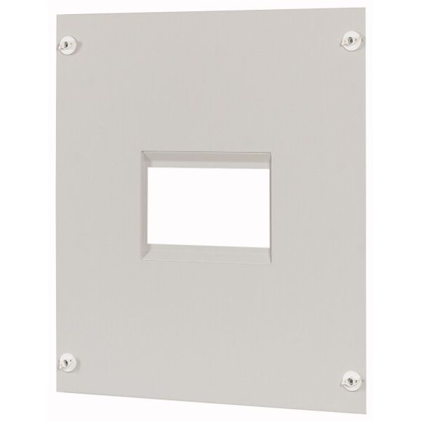 Front plate NZM4-XDV symmetrical for XVTL, vertical HxW=600x600mm image 1