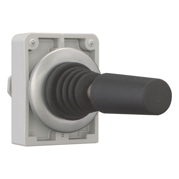 Joystick, Flat Front (drilling dimensions 30.5 mm), vertically momentary, with metal shaft, 2 positions, Metal bezel image 13