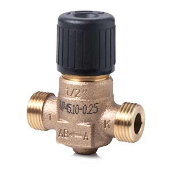 VVP45.10-0.25 - 2-port seat valve, external thread, PN16, DN10, kvs 0.25 image 1