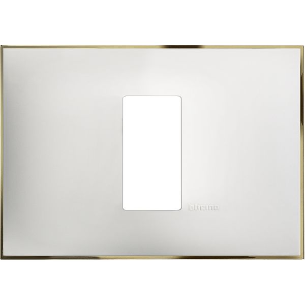 CLASSIA - COVER PLATE 1P CEN. WHITE GOLD image 1