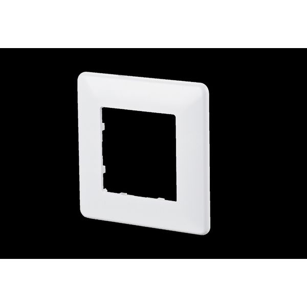 Cover plate 80 x 80 mm, traffic white, modul image 2