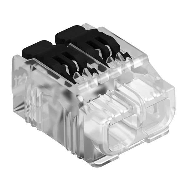61 HSK42 Universal lever terminal 2 rigid/flexible wires 19,6x14,2x10,5 image 1