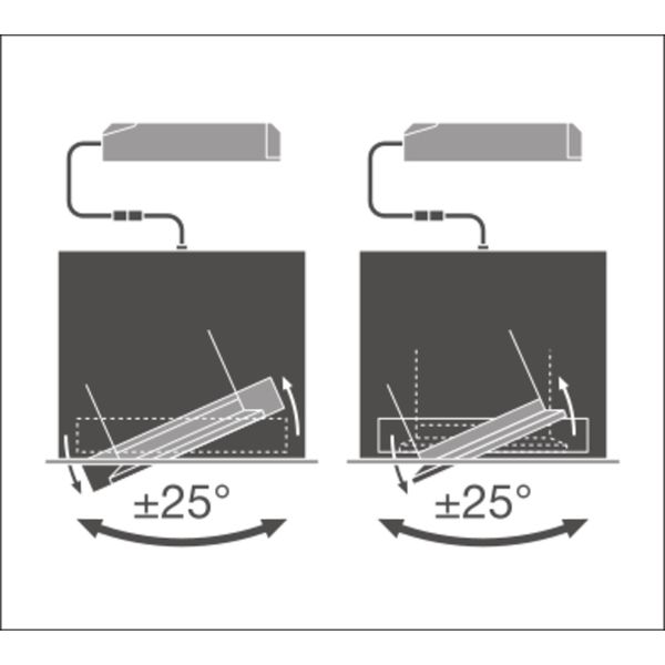 SPOT MULTI 2x30W 4000K FL WT/BK image 15