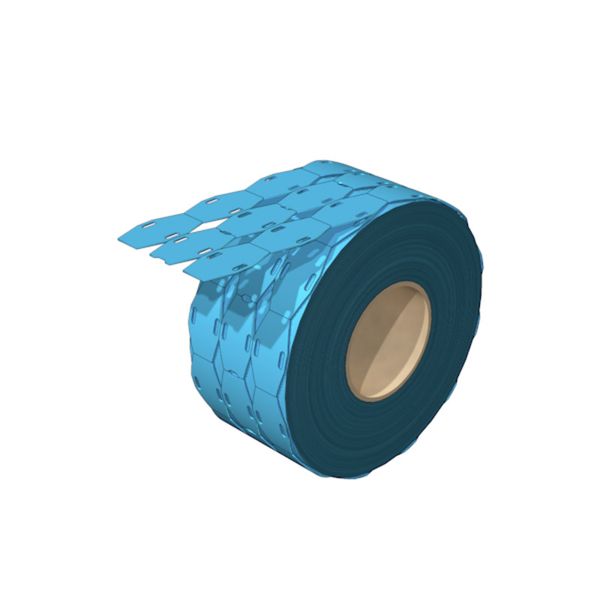 Cable coding system, 7 - , 15 mm, Polyurethane, blue image 1