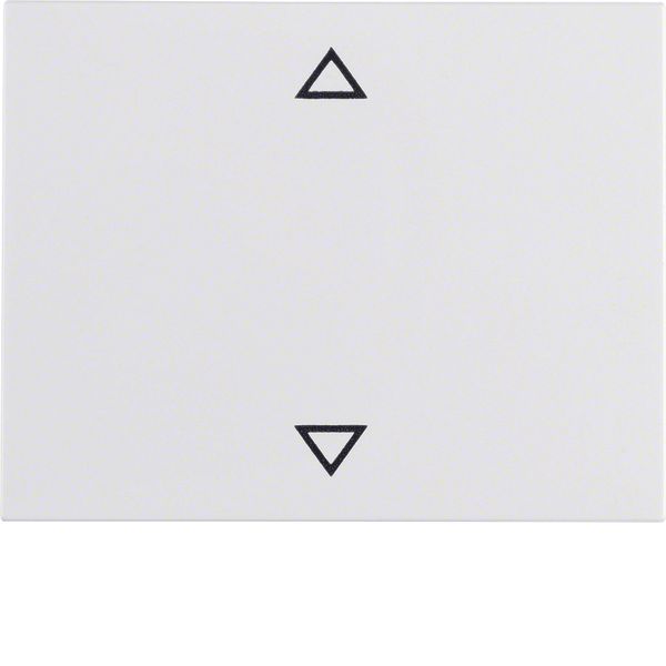 Rocker imprinted arrows symbol, K.1, p. white glossy image 1
