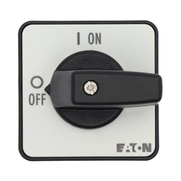 On-Off switch, 1 pole, 20 A, 90 °, center mounting image 29