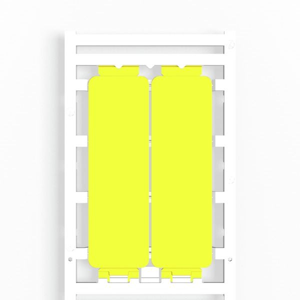 Device marking, 85 mm, Polyamide 66, yellow image 2