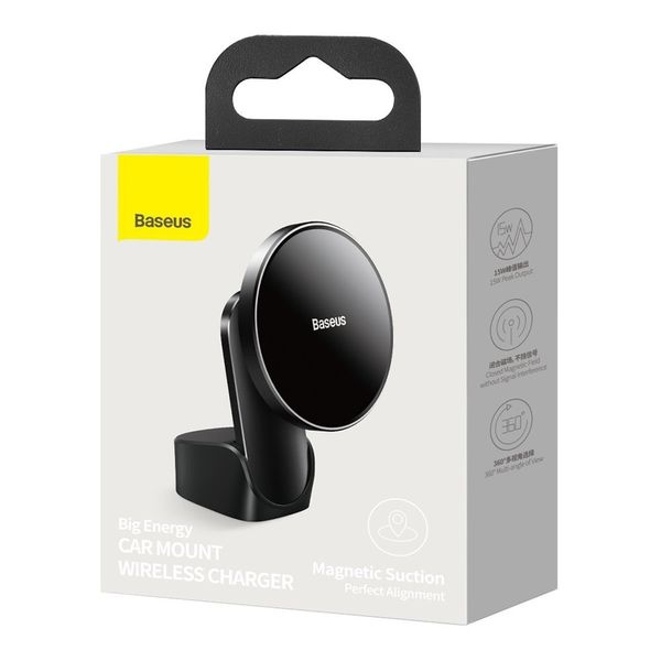 Car Magnetic Mount for iPhone 12 / 13 / 14 Series Smartphones, Black image 5