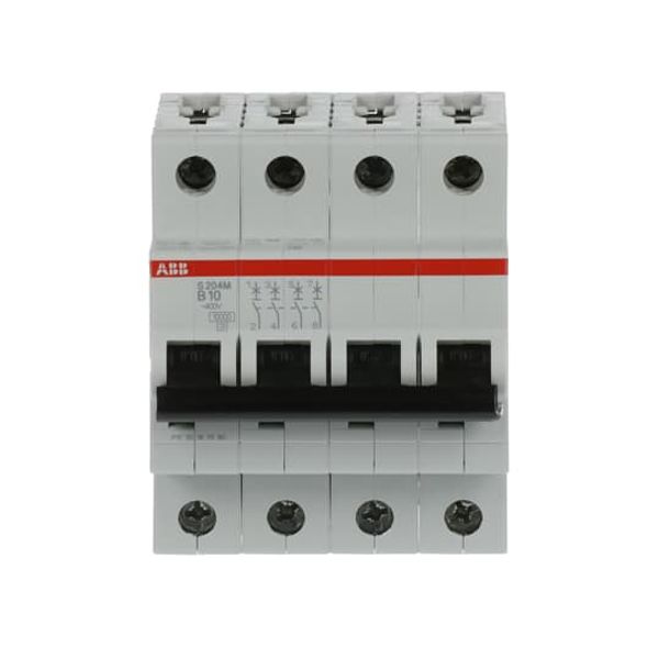 S204M-D13 Miniature Circuit Breaker - 4P - D - 13 A image 2