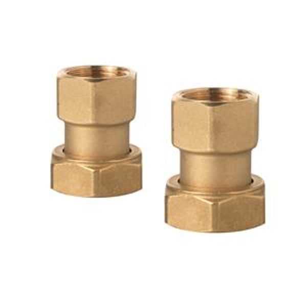 ALG15.202B - Brass fitting G 1" / Rp ¾", set of 2 image 1