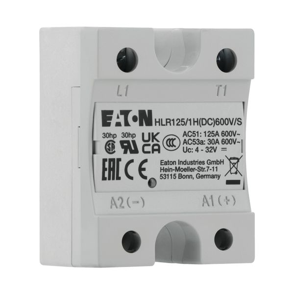 Solid-state relay, Hockey Puck, 1-phase, 125 A, 42 - 660 V, DC, high fuse protection image 7