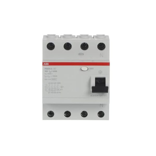 FH204 A-40/0.03 Residual Current Circuit Breaker 4P A type 30 mA image 3
