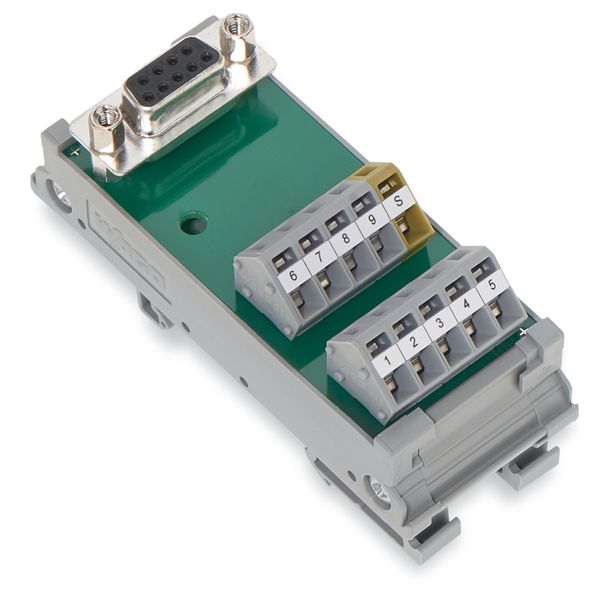 Interface module with solder pin Female connector image 5