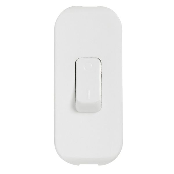 Cord switch - 2P - 2A - 250 V~ - coloured - white image 1