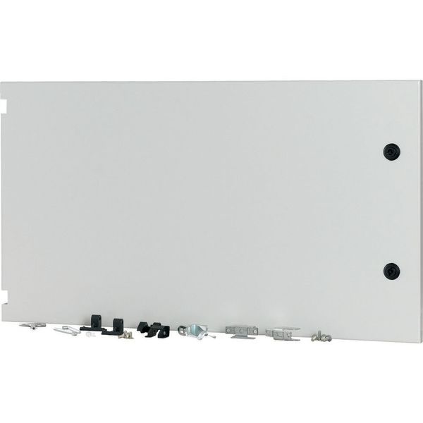 Section wide door, closed, HxW=450x800mm, IP55, grey image 6