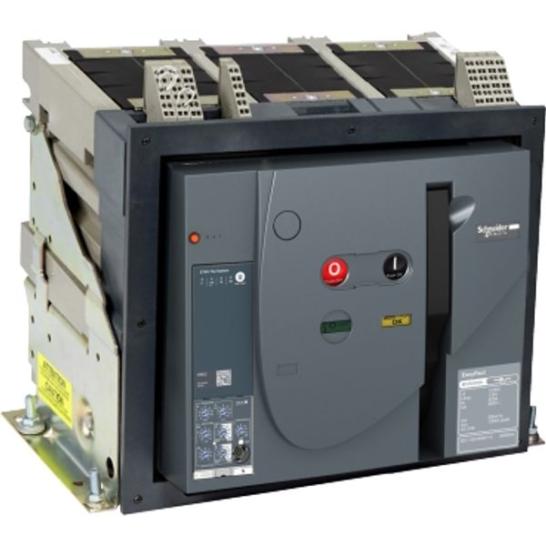 EP MVS CB 1600A 50kA 3P MF ET2 fixed manual circuit breaker image 3