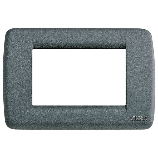 Rondò plate 3M metal slate grey image 1