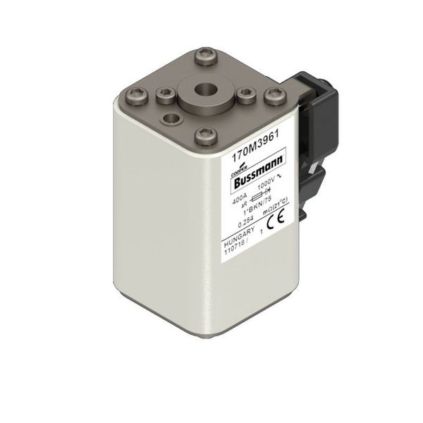 Fuse-link, high speed, 315 A, AC 1000 V, compact size 1, 43 x 61 x 74 mm, aR, IEC, UL, single indicator image 15