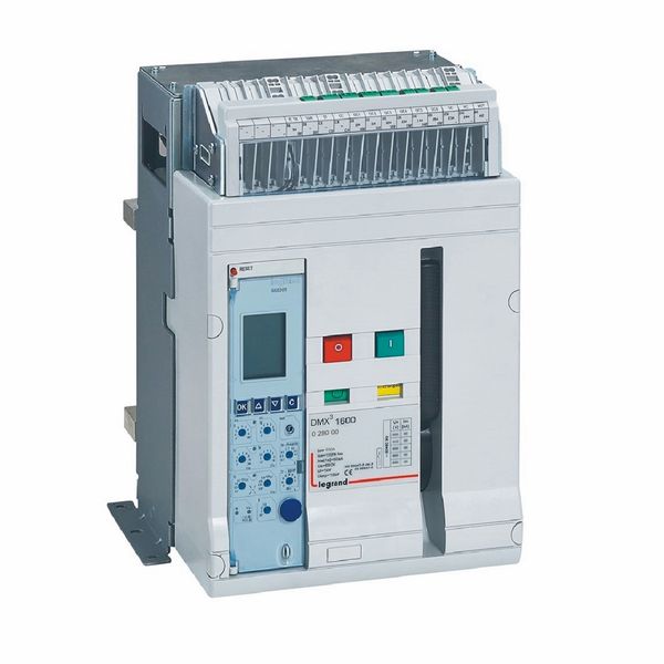 Air circuit breaker DMX³ 1600 lcu 42 kA - fixed version - 3P - 630 A image 1