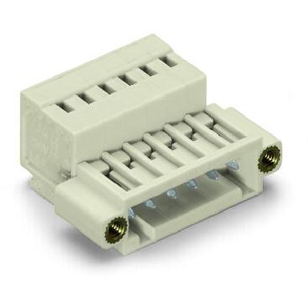 734-308/109-000 1-conductor male connector; CAGE CLAMP®; 1.5 mm² image 1