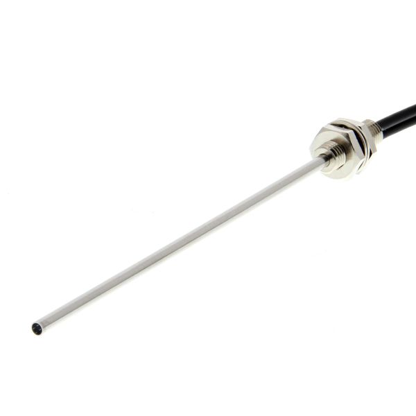 Fiber optic sensor head, diffuse, M6 cylindrical axial with sleeve, di image 3