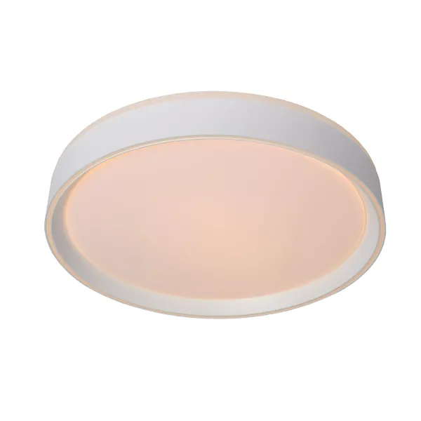 Lucide NURIA - Flush ceiling light - Ø 40 cm - LED Dim. - 1x24W 2700K - 3 StepDim - White image 1