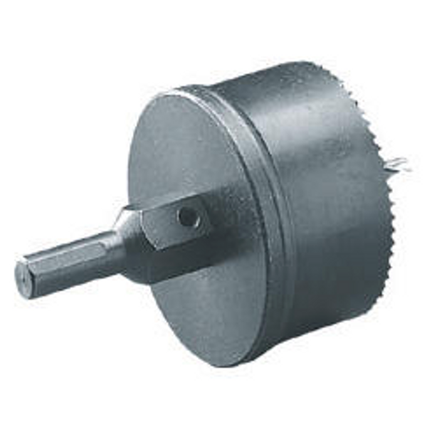 CUP DRILL MILLING CUTTER TO DRILL HOLLOW PLASTERBOARD WALLS - Ø 62 image 1