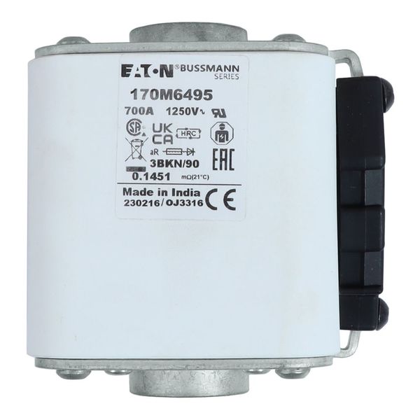 170M6495 FUSE 700A 1250V 3BKN/90 AR CU image 28