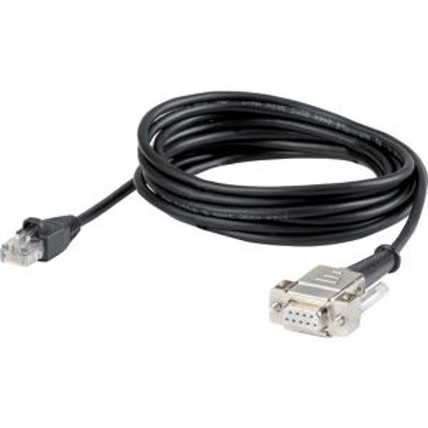 Programming cable, serial, XC100/200, EC4P, RJ45, sub-D 9pole, 2m image 4