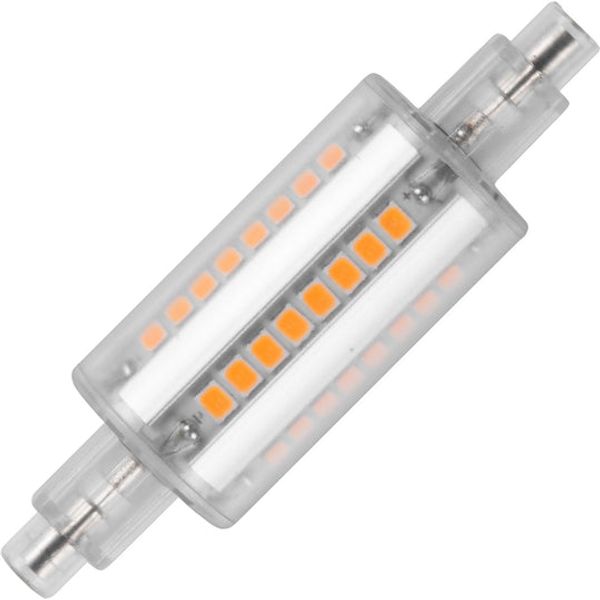 LED R7s 22x78 230V 550Lm 6W 827 AC Frosted Non-Dim image 1